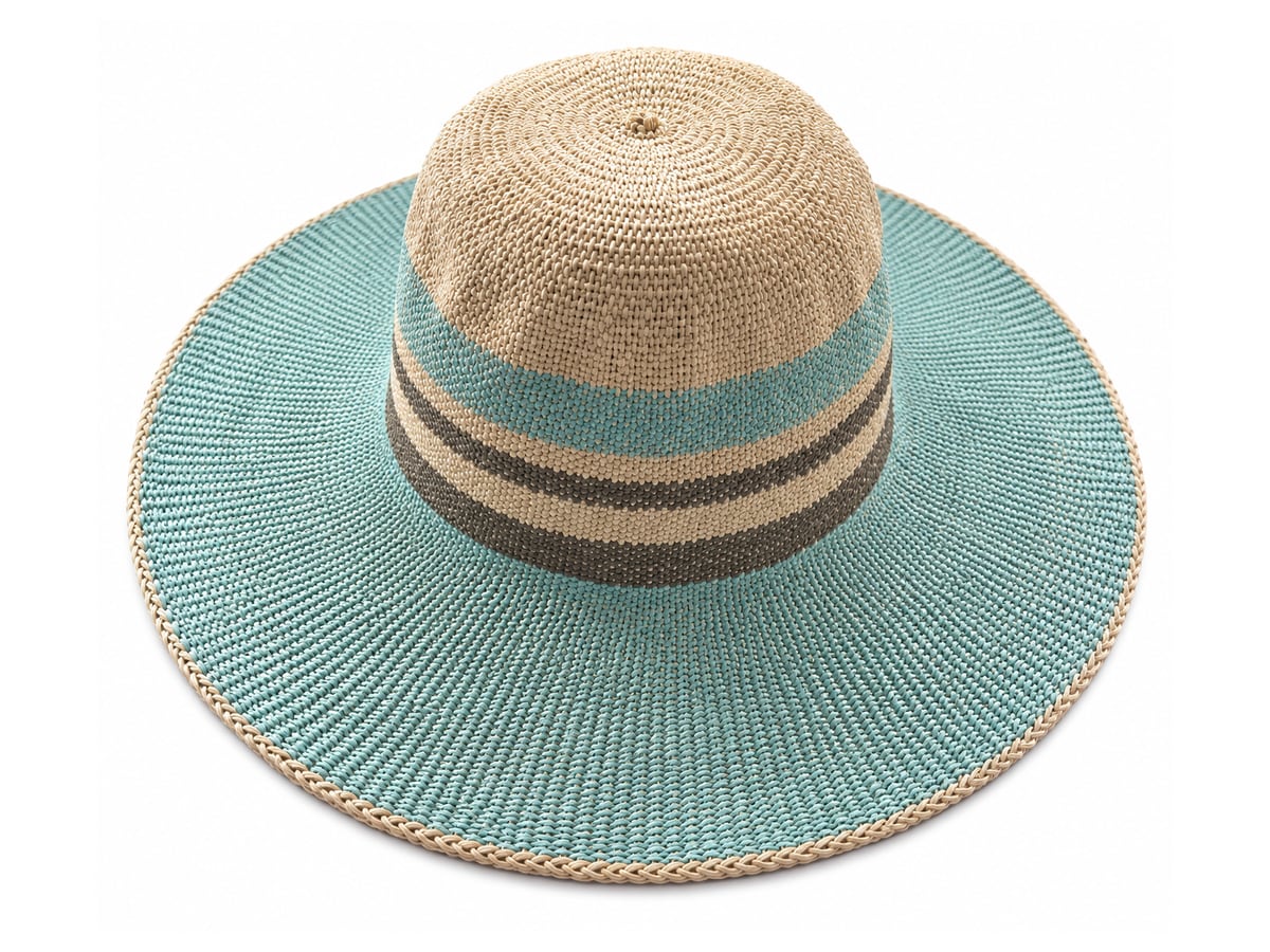 Aqua-Brim Paper Hat Body with Low Tan Crown | product photo
