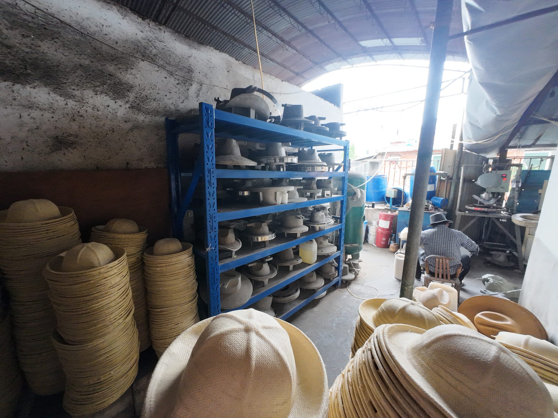 Finished hats ready for quality checking and shipment photo 6
