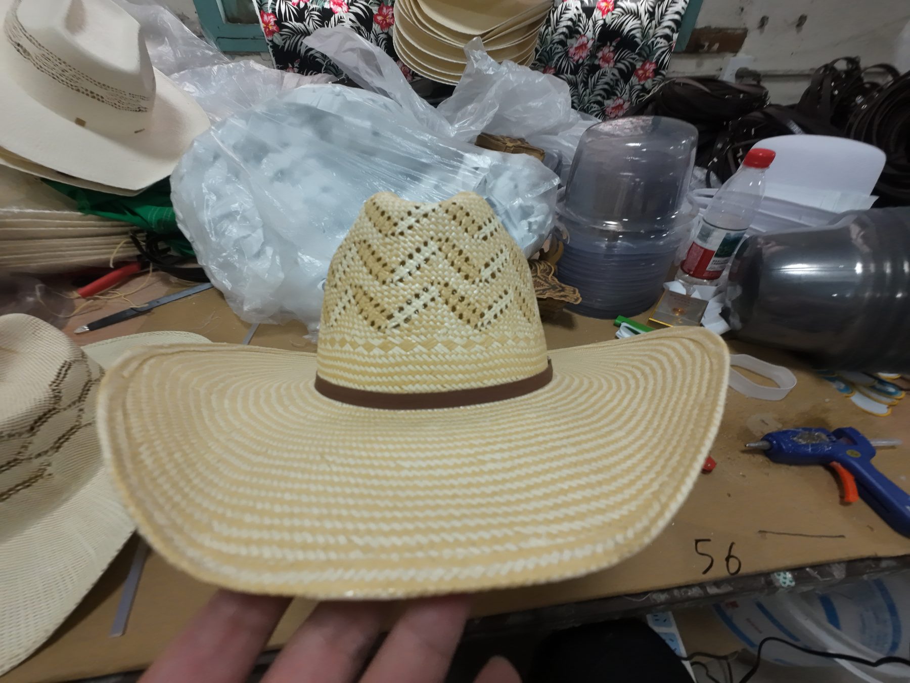 Finished hats ready for quality checking and shipment photo 7