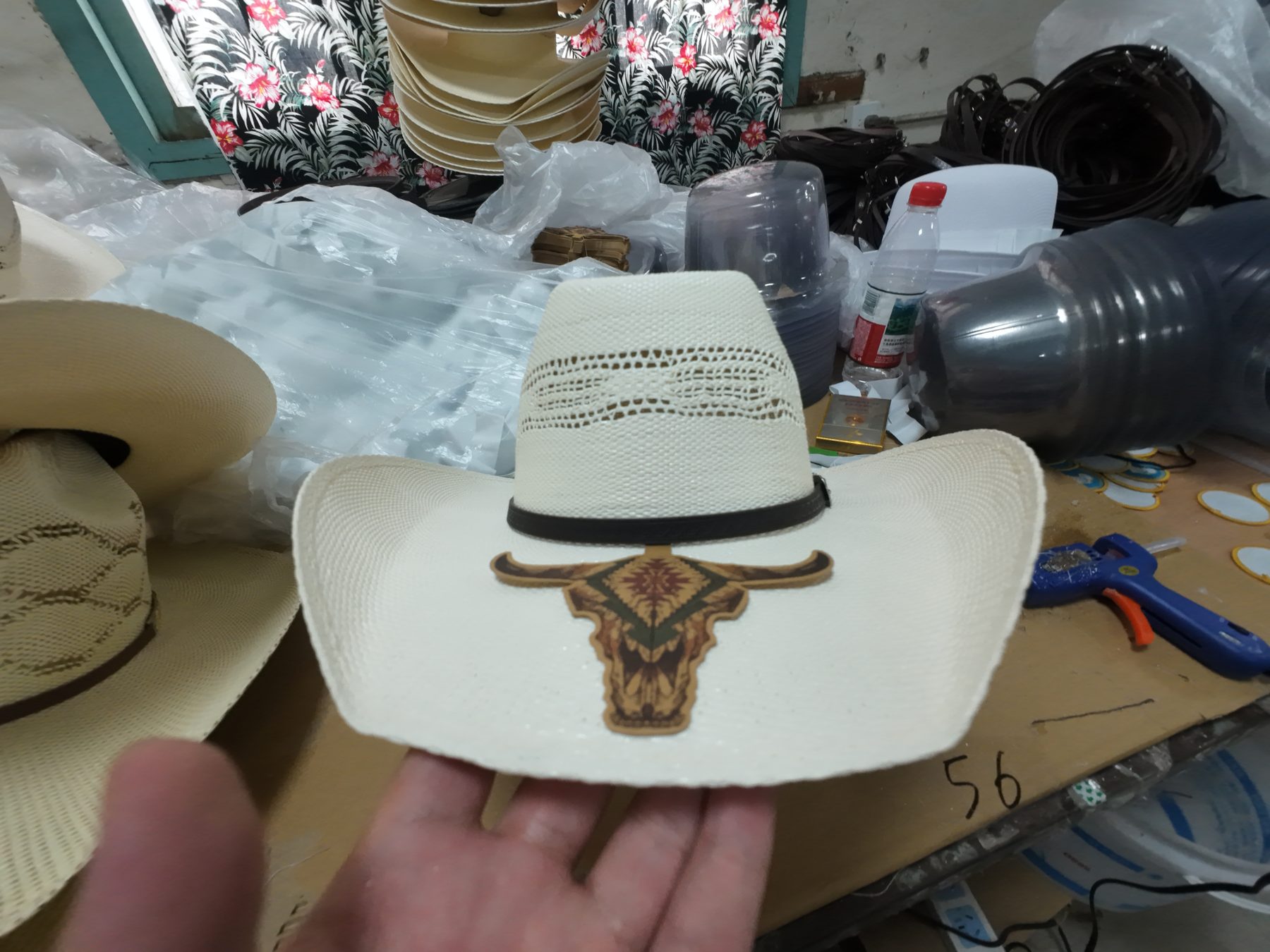 Finished hats ready for quality checking and shipment photo 8