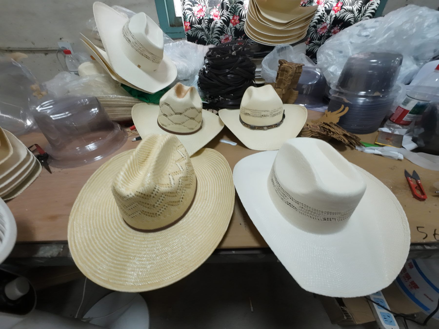 Finished hats ready for quality checking and shipment photo 11