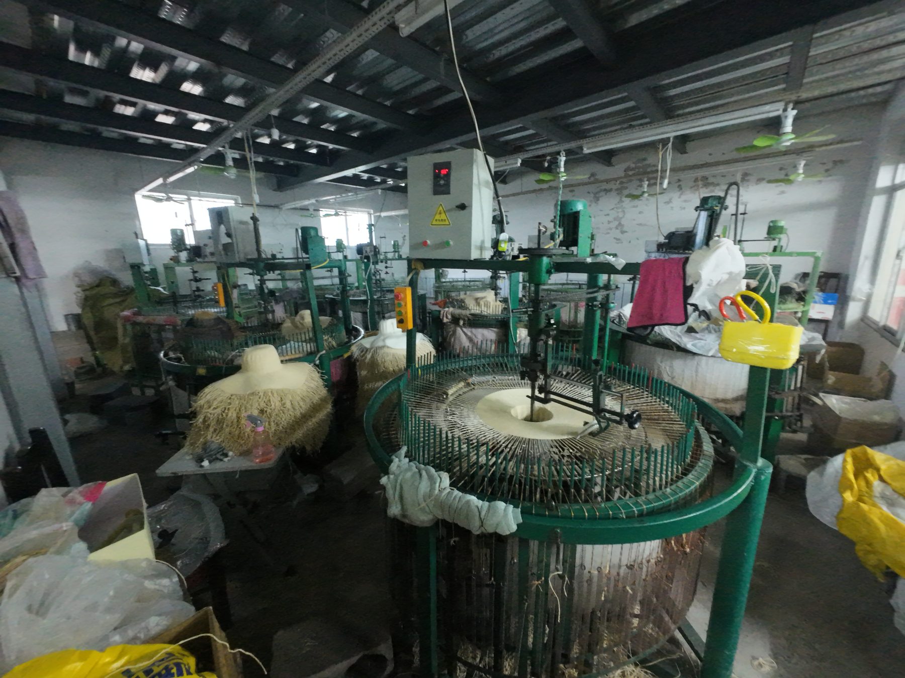 Hat manufacturing workshop and production area photo 11