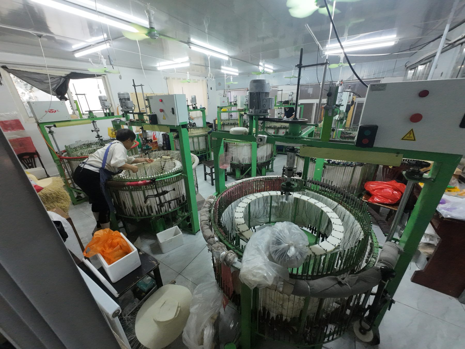 Hat manufacturing workshop and production area photo 12