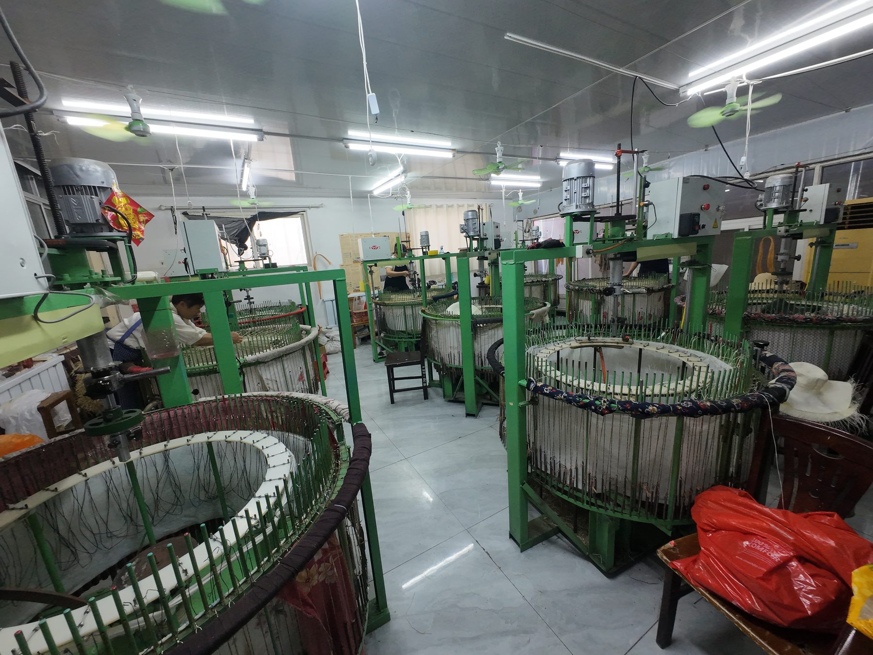 Hat manufacturing workshop and production area photo 13