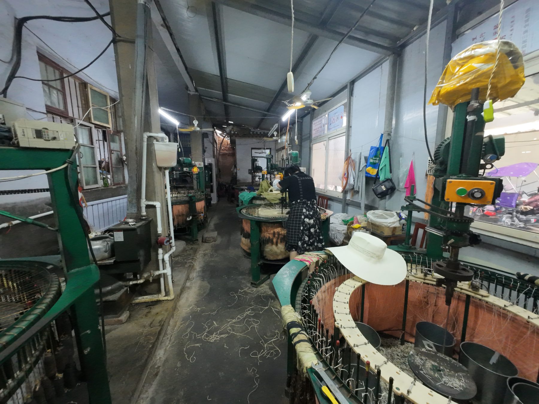 Hat manufacturing workshop and production area photo 16
