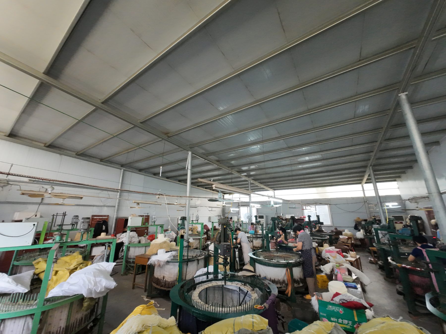 Hat manufacturing workshop and production area photo 17