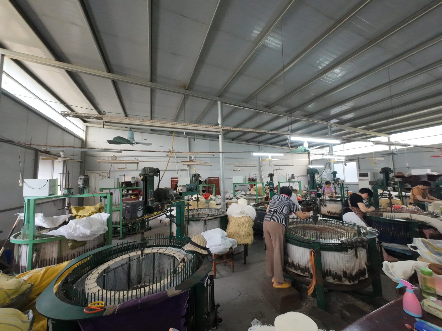 Hat manufacturing workshop and production area photo 18