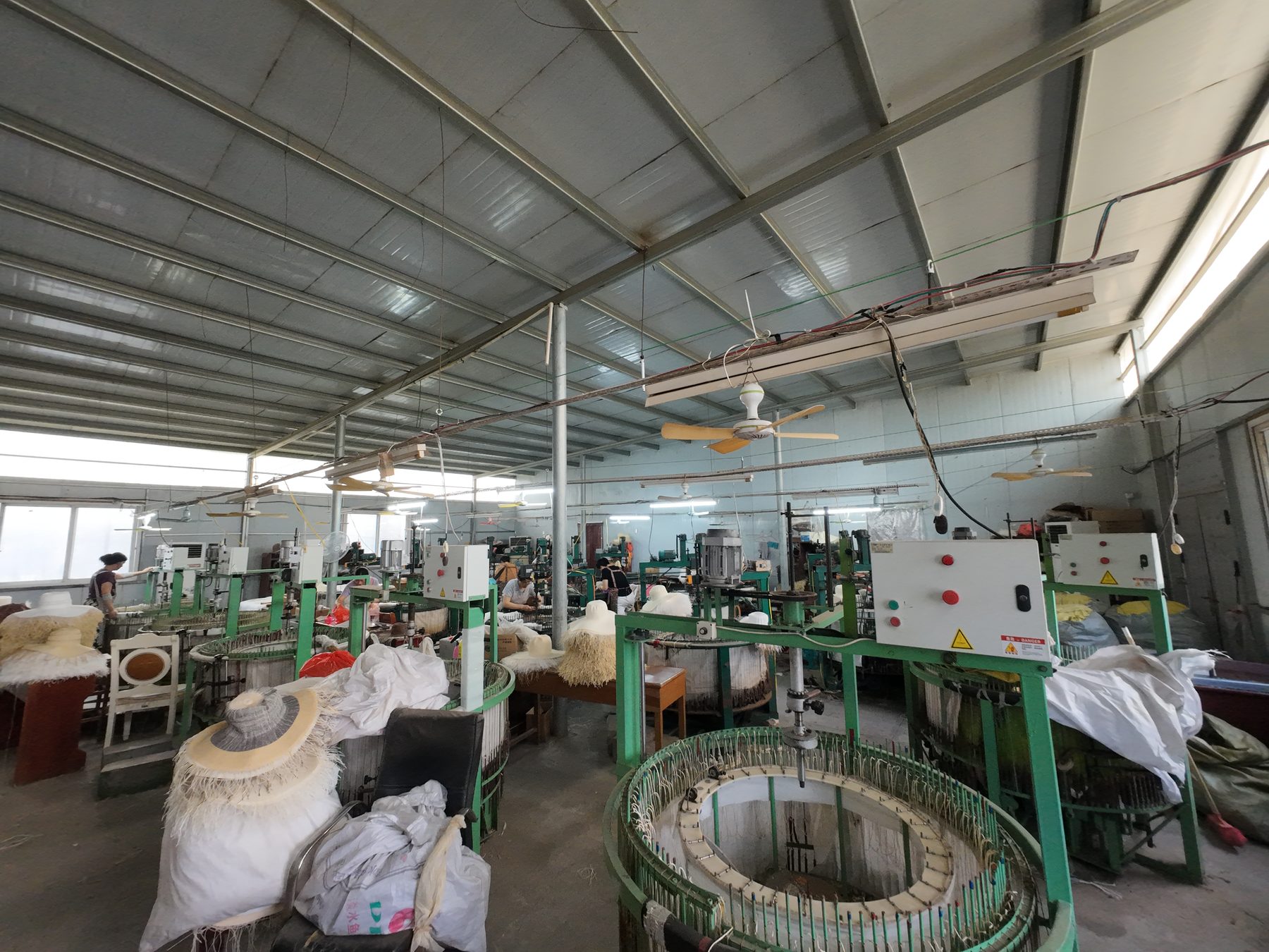 Hat manufacturing workshop and production area photo 21