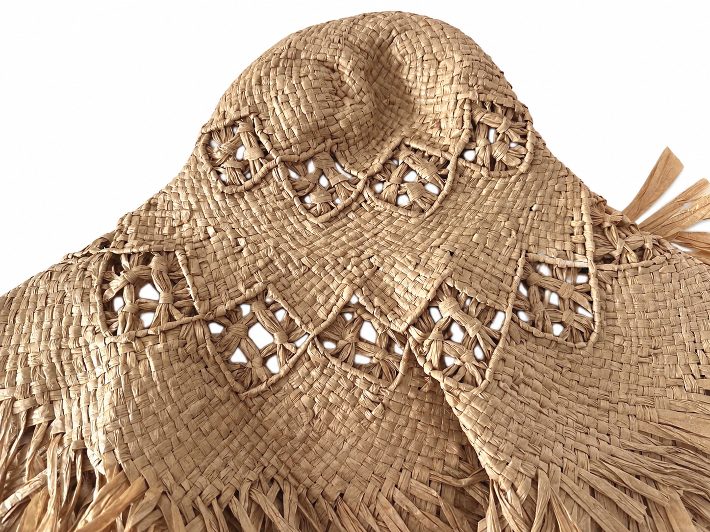 New Handwoven Paper Hat 44 | product photo