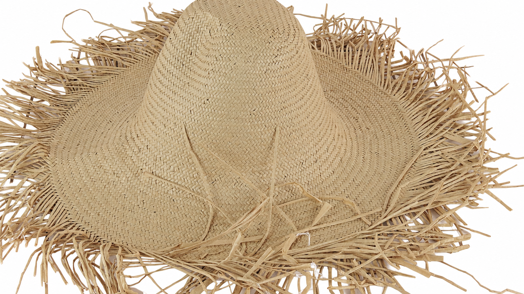 New Handwoven Paper Hat 58 | product photo