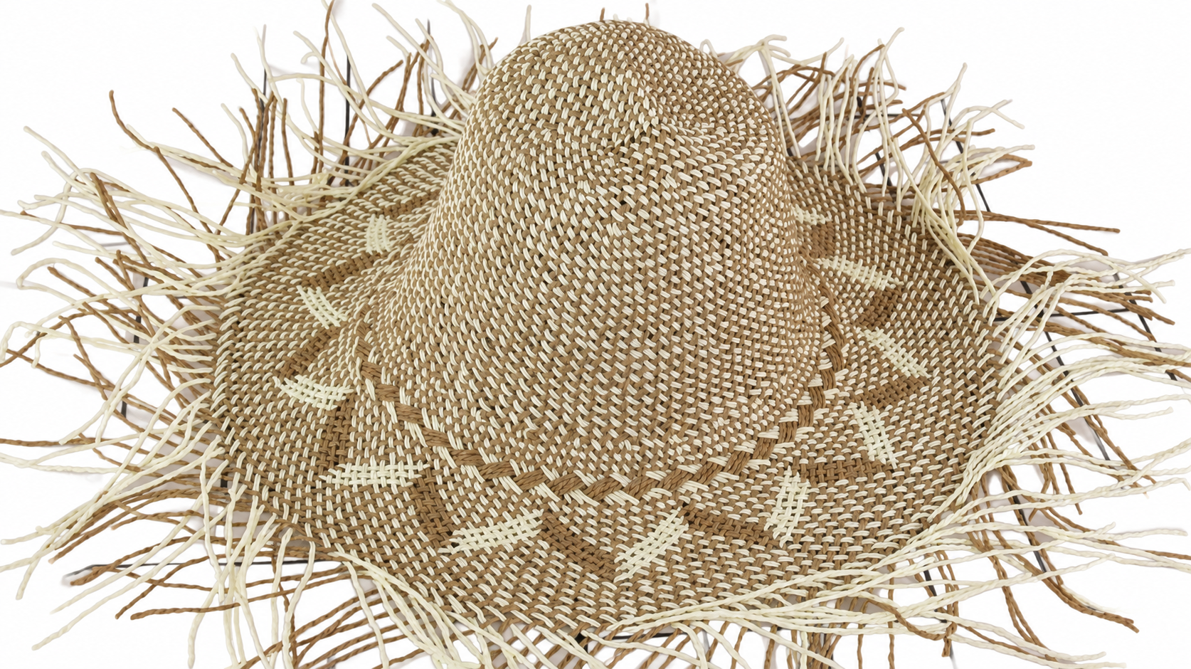 New Handwoven Paper Hat 68 | product photo