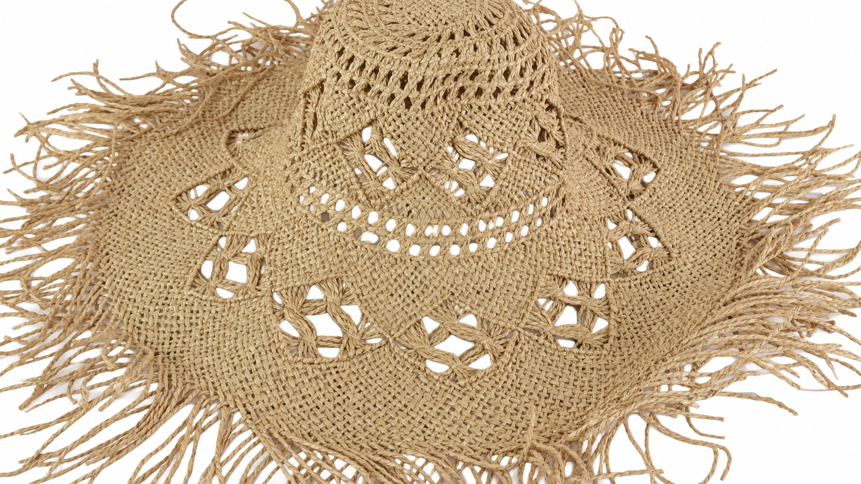 New Handwoven Paper Hat 70 | product photo