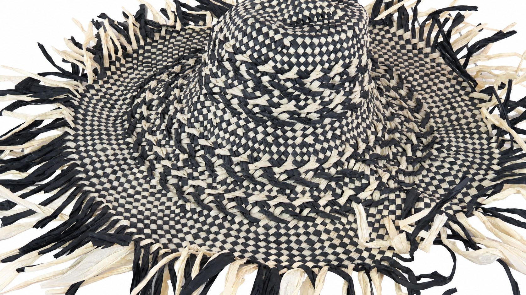 New Handwoven Paper Hat 85 | product photo