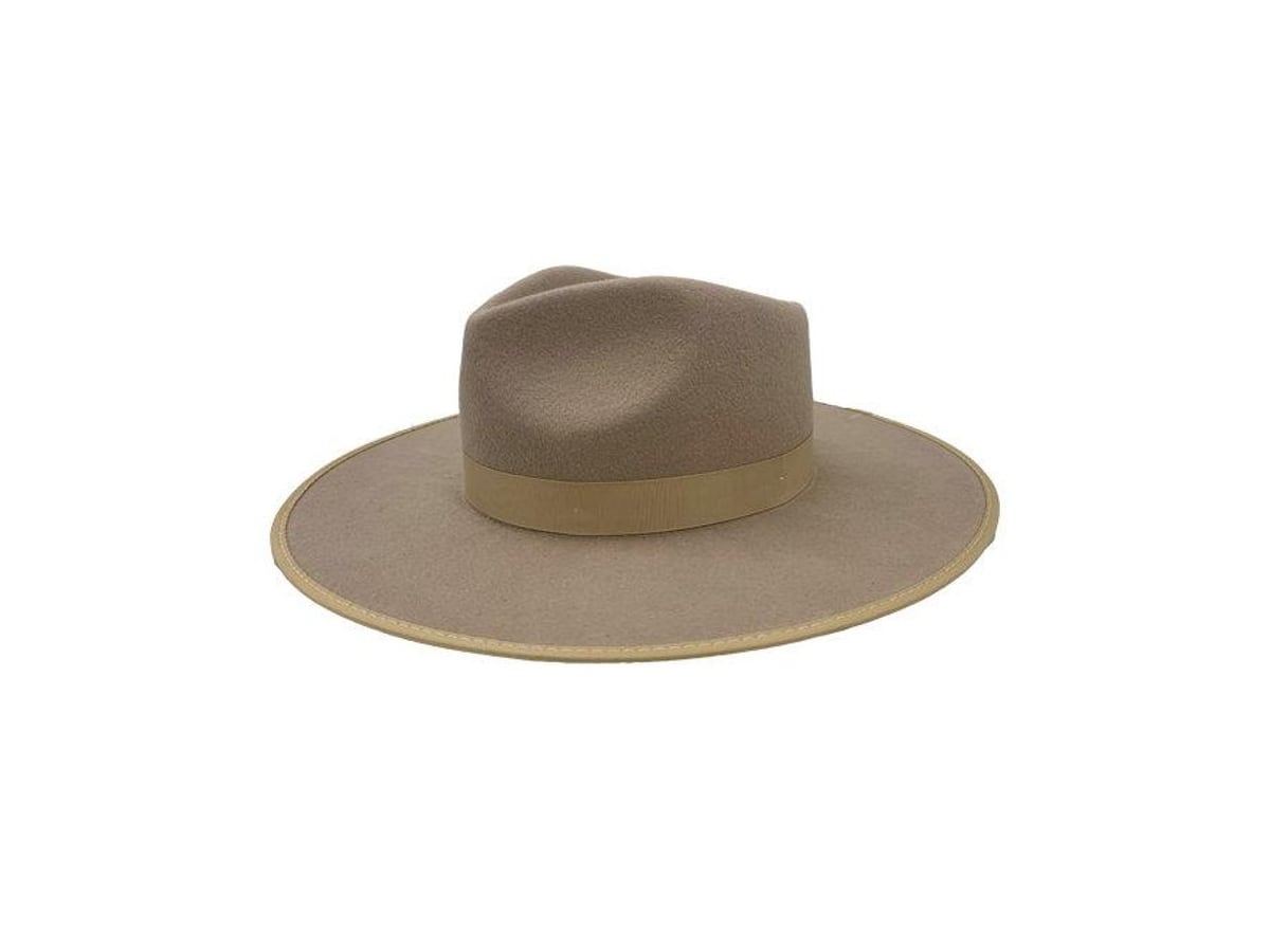 Wool Flat Brim Fedora | product photo