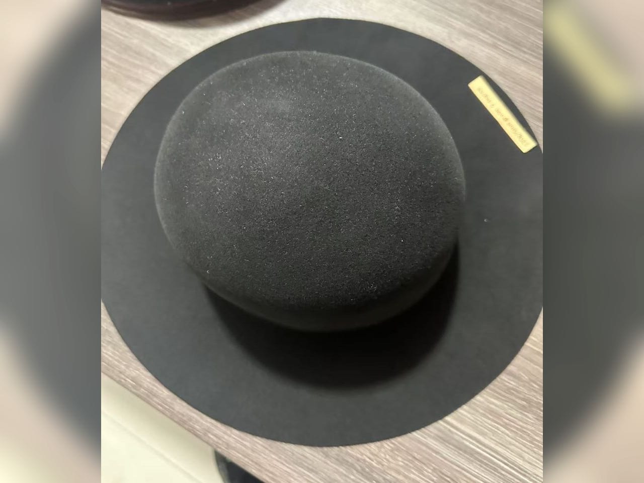 Corpo de Chapéu de Copa Redonda de Lã | foto do produto