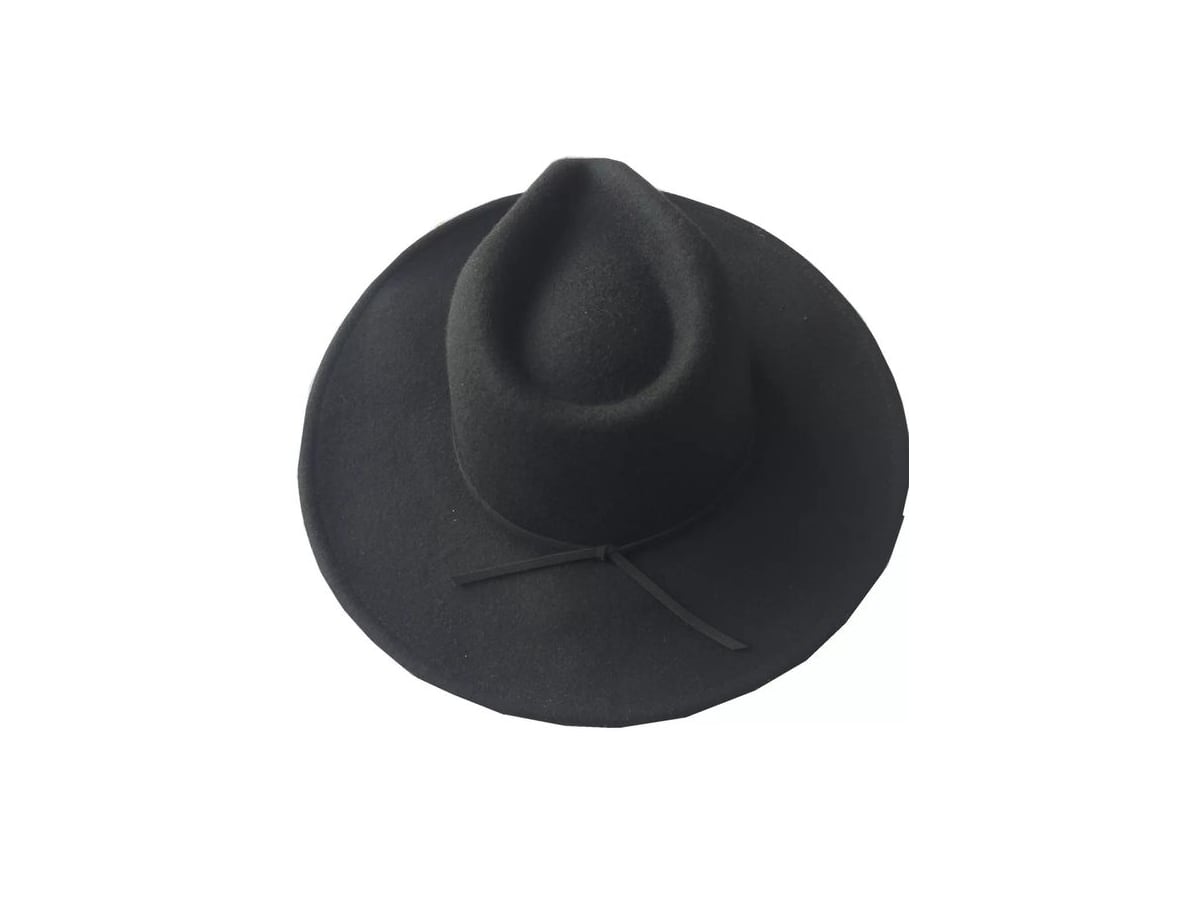 Wool High Crown Fedora | product photo