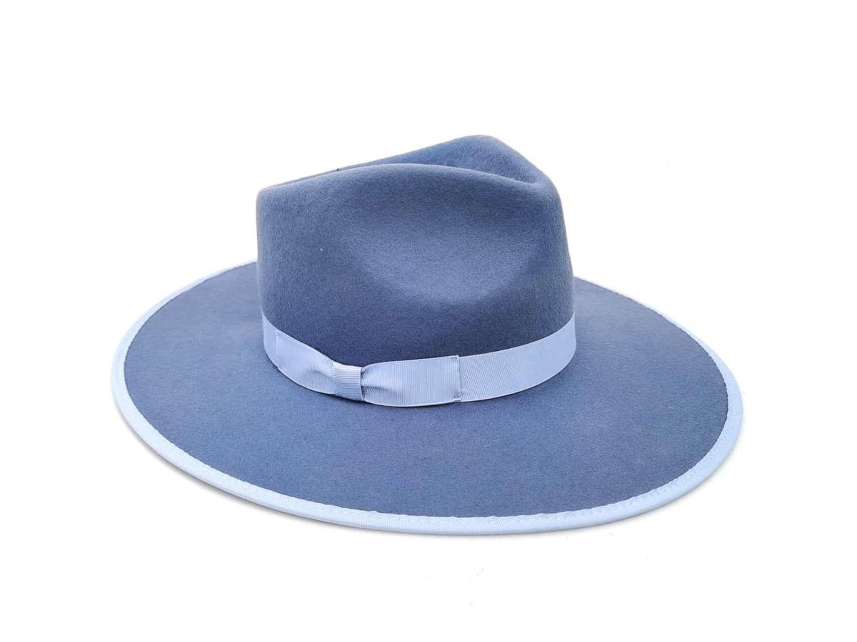 Wool Pastel Color Fedora | product photo