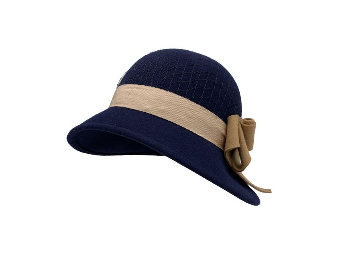 Wool Rolled Brim Cloche | product photo
