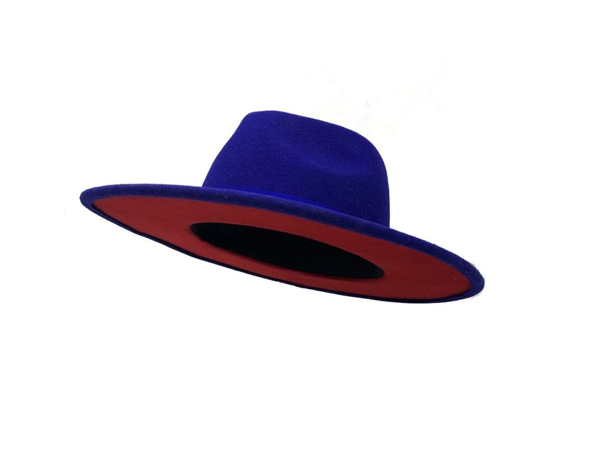 Wool Two Tone Hat | product photo